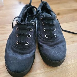 Coach platform sneakers size 8